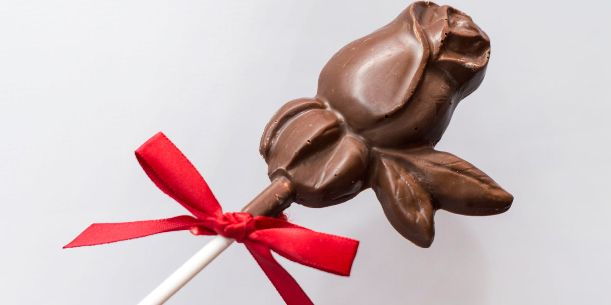 Milk Chocolate Rose Pop – My Favorite Sweet Shoppe Pittsburgh